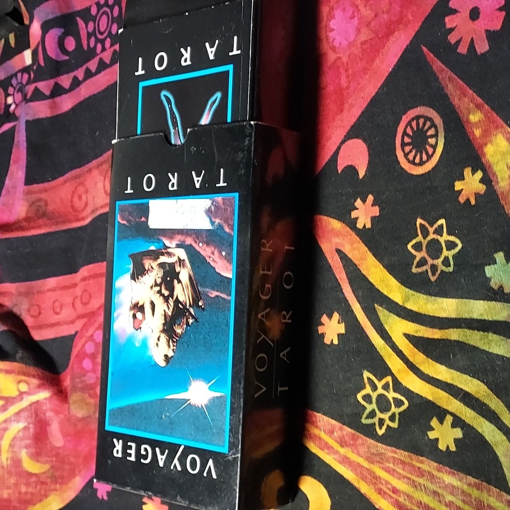 Vintage Voyager Tarot Cards in Original Box 1986 Used James Wanless RARE FIND - Picture 2 of 7